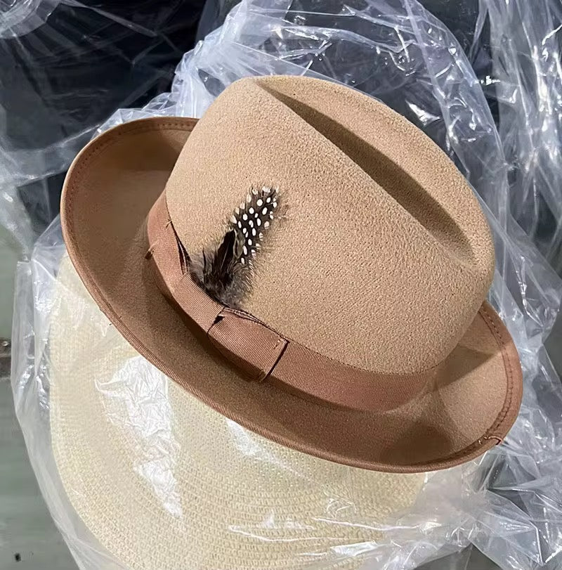 The Feathered Dapper Hat - Classic Design, Comfortable Fit, Perfect for Everyday Wear